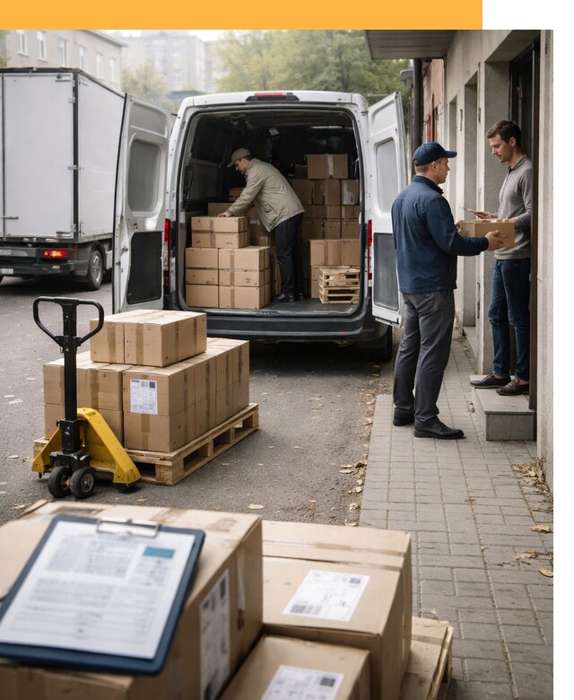 Доставка грузов от двери до двери с таможней от 46049 руб.