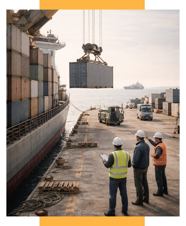 Морские перевозки грузов по миру от 46049 р. | СетСервис-Срт