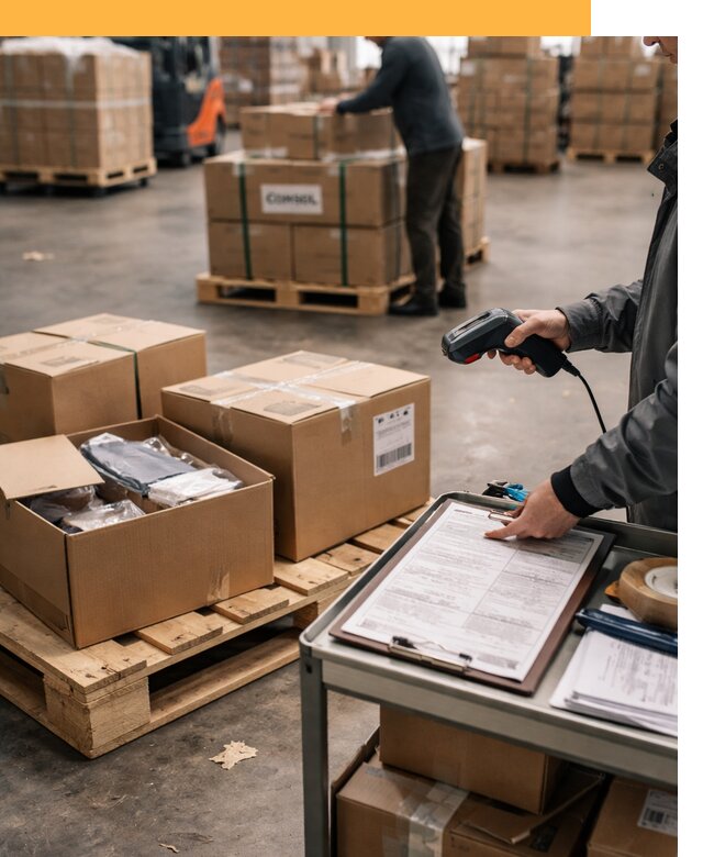 Сборные грузы из Китая: доставка, склад и таможня от 18419