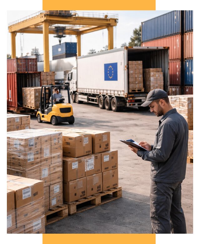 Доставка грузов из Европы от 12280 р., логистика СетСервис-Срт