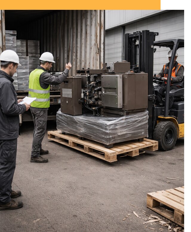 Доставка промышленного оборудования из Европы от 46049