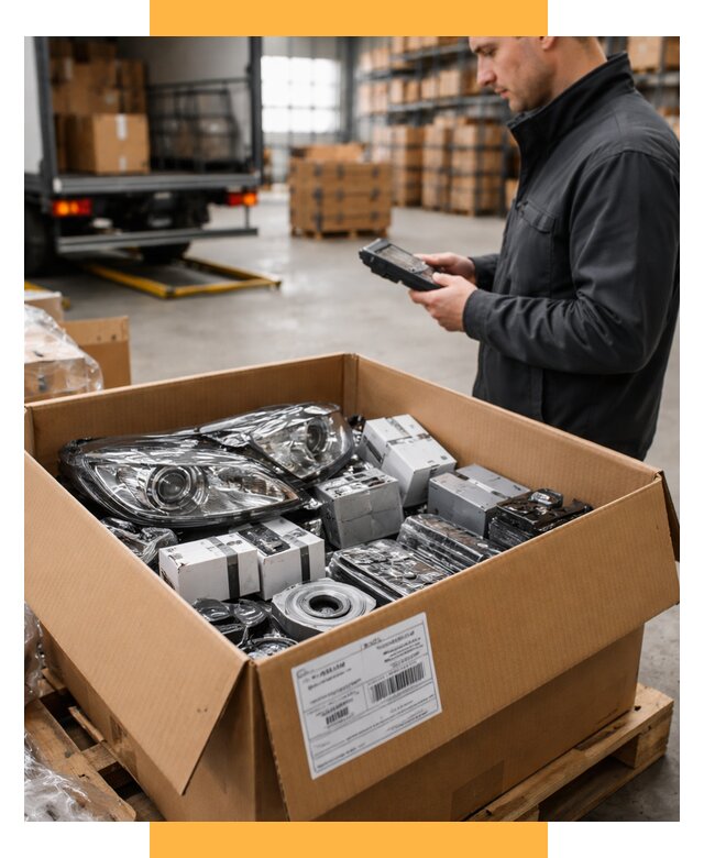 Доставка автозапчастей из Европы под ключ от 12791 р. | СетСервис-Срт