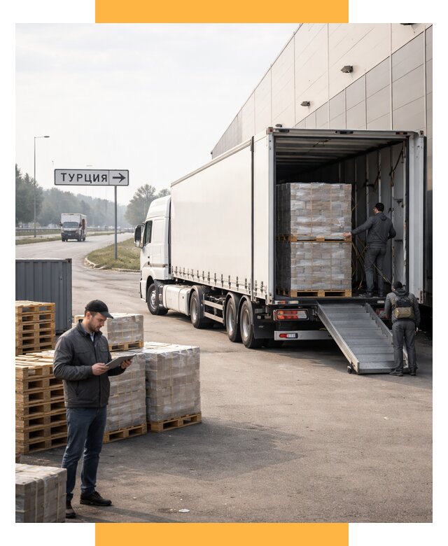 Автоперевозки и доставка фурой из Турции от 122796 р. | СетСервис-Срт