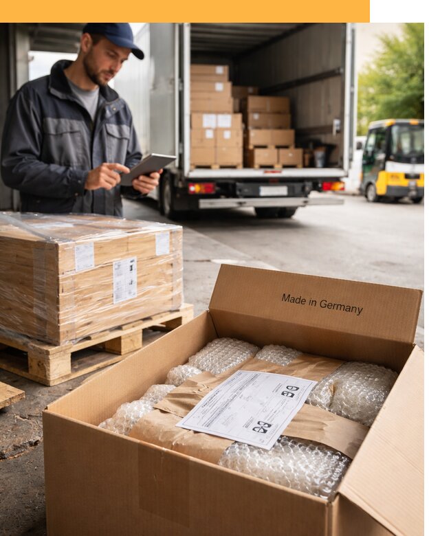 Доставка грузов из Германии от 46049 руб с таможенным оформлением