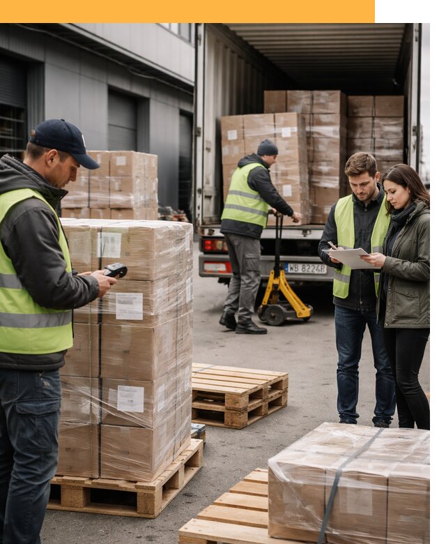 Доставка грузов из Польши: морем, авто и авиа от 7675