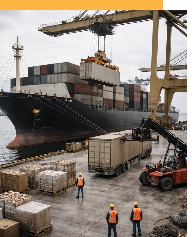 Морские перевозки из Индии: доставка FCL/LCL, таможня от 122796