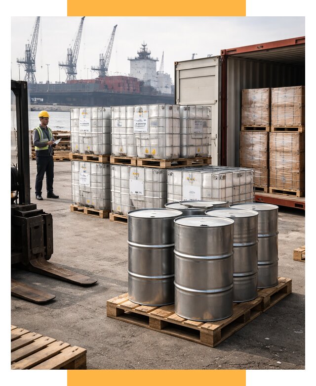 Доставка химического сырья из Индии от 255825 р. | СетСервис-Срт