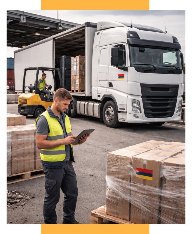 Автоперевозки из Армении от 97214 р. — услуги СетСервис-Срт