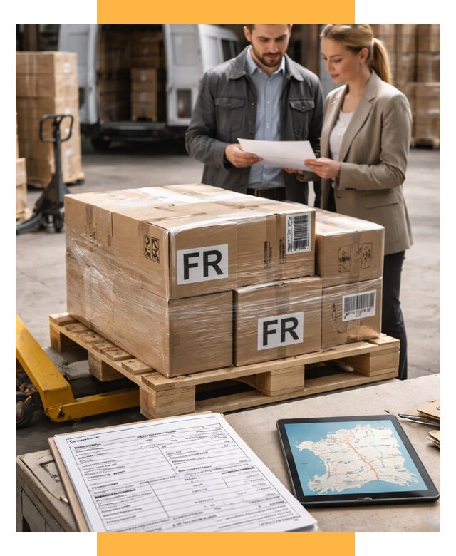 Доставка грузов в Францию от 25583 р., логистика СетСервис-Срт