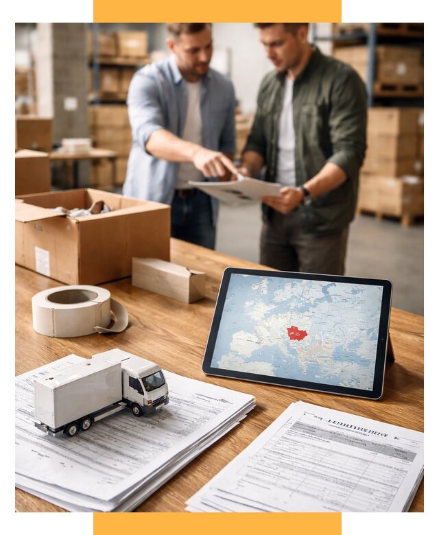 Доставка грузов в Чехию от 35816 р. - логистика СетСервис-Срт