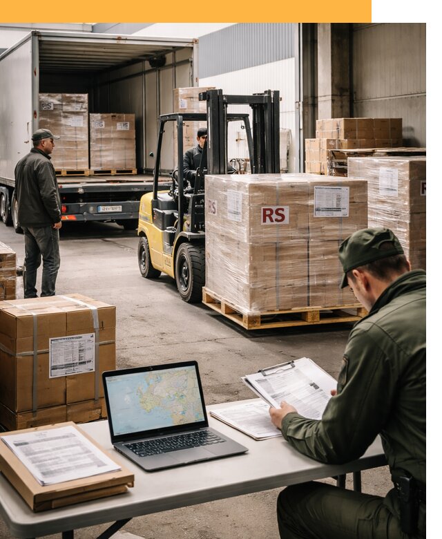 Доставка грузов в Сербию от 46049 руб, международные перевозки