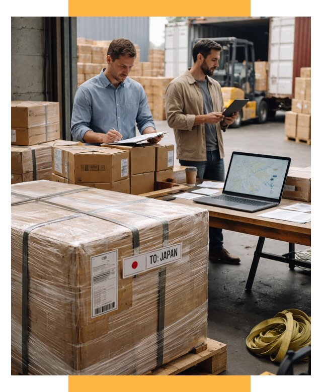 Доставка грузов в Японию от 25583 р., логистика СетСервис-Срт