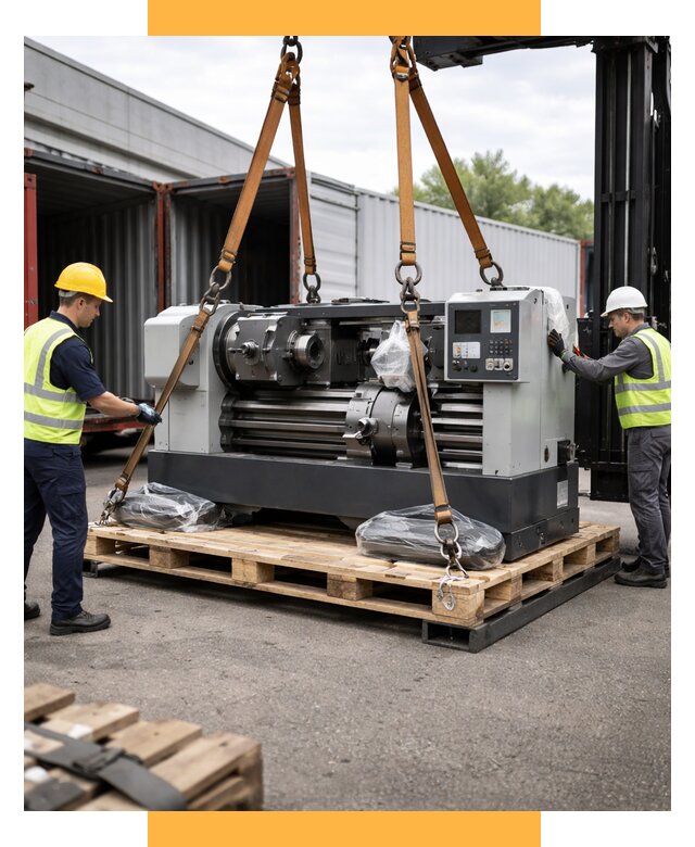 Перевозка станков и таможня от 61398 р. | СетСервис-Срт логистика