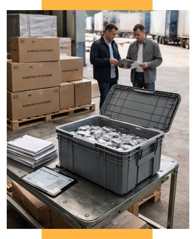 Перевозка комплектующих из Китая от 6651 р. | СетСервис-Срт