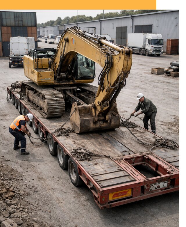 Перевозка спецтехники по России и миру от 46049 руб