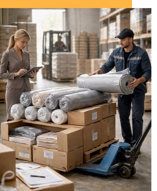 Перевозка текстиля по миру от 15350 руб. с таможней и страхованием