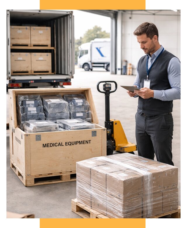 Перевозка медицинского оборудования от 15350 р. в СетСервис-Срт