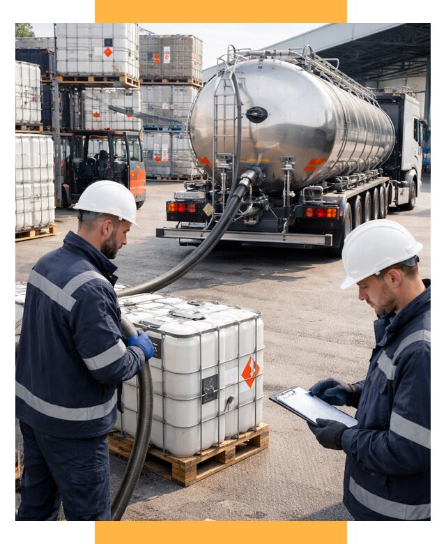 Перевозка химического сырья от 8698 р. Логистика СетСервис-Срт