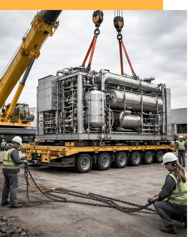 Перевозка тяжеловесных грузов по миру от 153495 руб