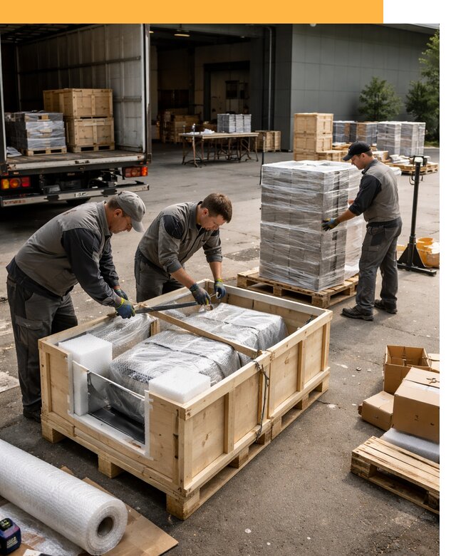 Перевозка выставочных грузов по миру от 25583 руб за м2 с таможней