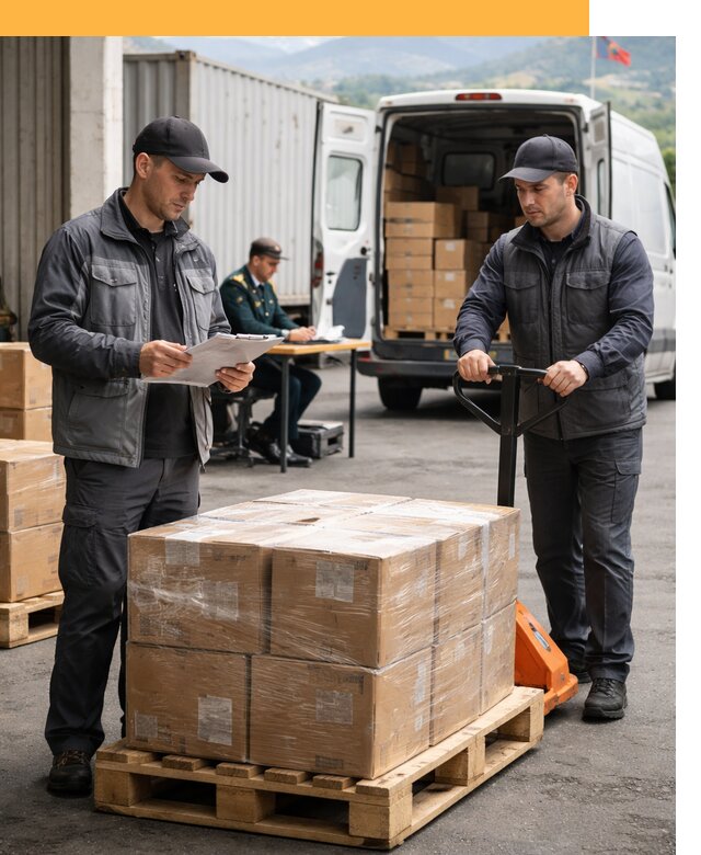 Доставка грузов через Армению, быстрая таможенная очистка от 25583