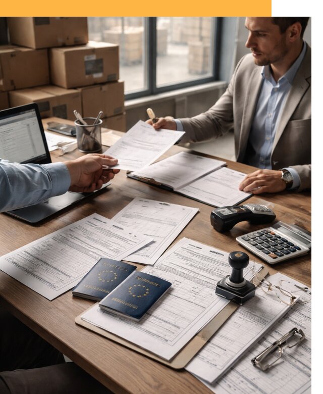 Таможенное оформление грузов из Европы от 8698 руб