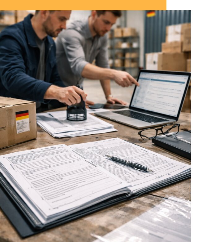 Таможенное оформление грузов из Германии от 9210 руб.