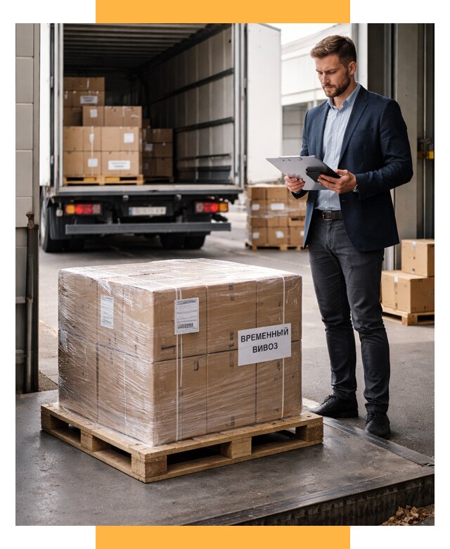 Временный вывоз товаров под ключ от 8186 р. | СетСервис-Срт