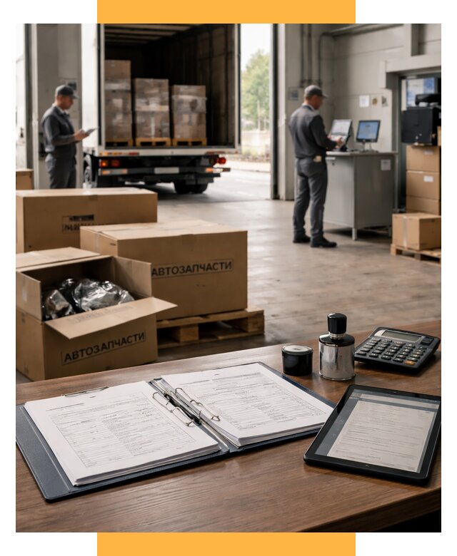 Таможенное оформление автозапчастей под ключ от 8698 р., СетСервис-Срт