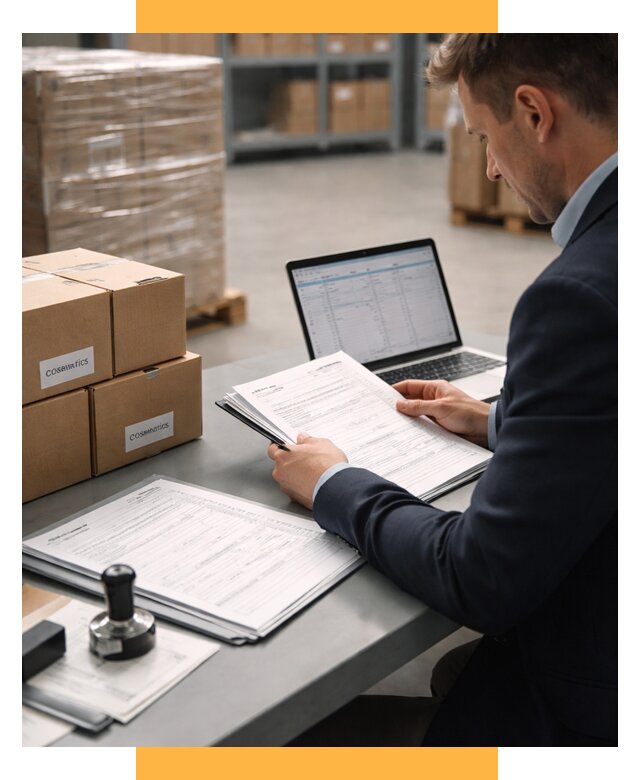 Таможенное оформление косметики под ключ от 7675 р. | СетСервис-Срт