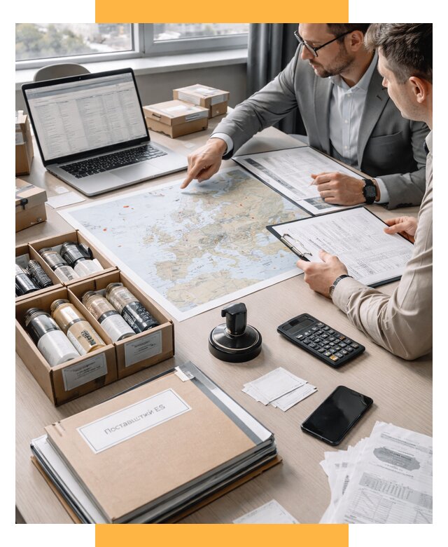 Поиск европейского поставщика от 15350 р., СетСервис-Срт