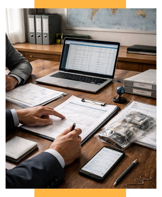 Проверка поставщика за рубежом от 8698 р. | СетСервис-Срт аудит