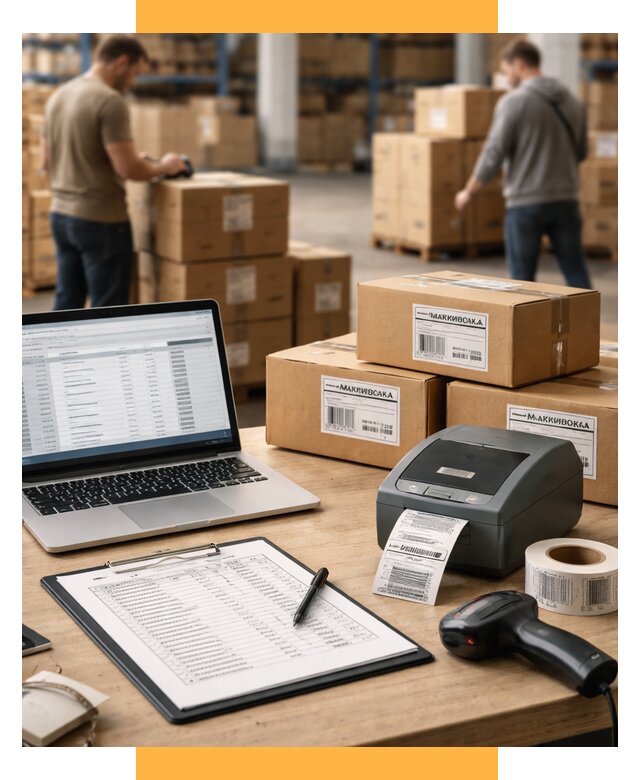 Маркировка импортных товаров от 4605 р. под ключ, СетСервис-Срт