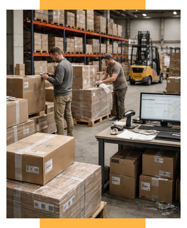 Склад консолидации в Европе от 6651 р., услуги СетСервис-Срт